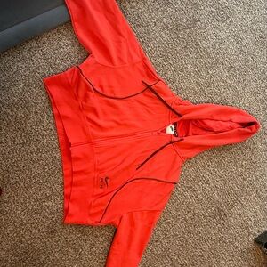 Nike Red Hooded Jacket